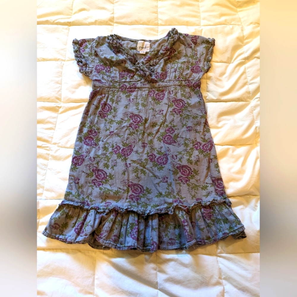 Girls' designer cotton dress from Peek...